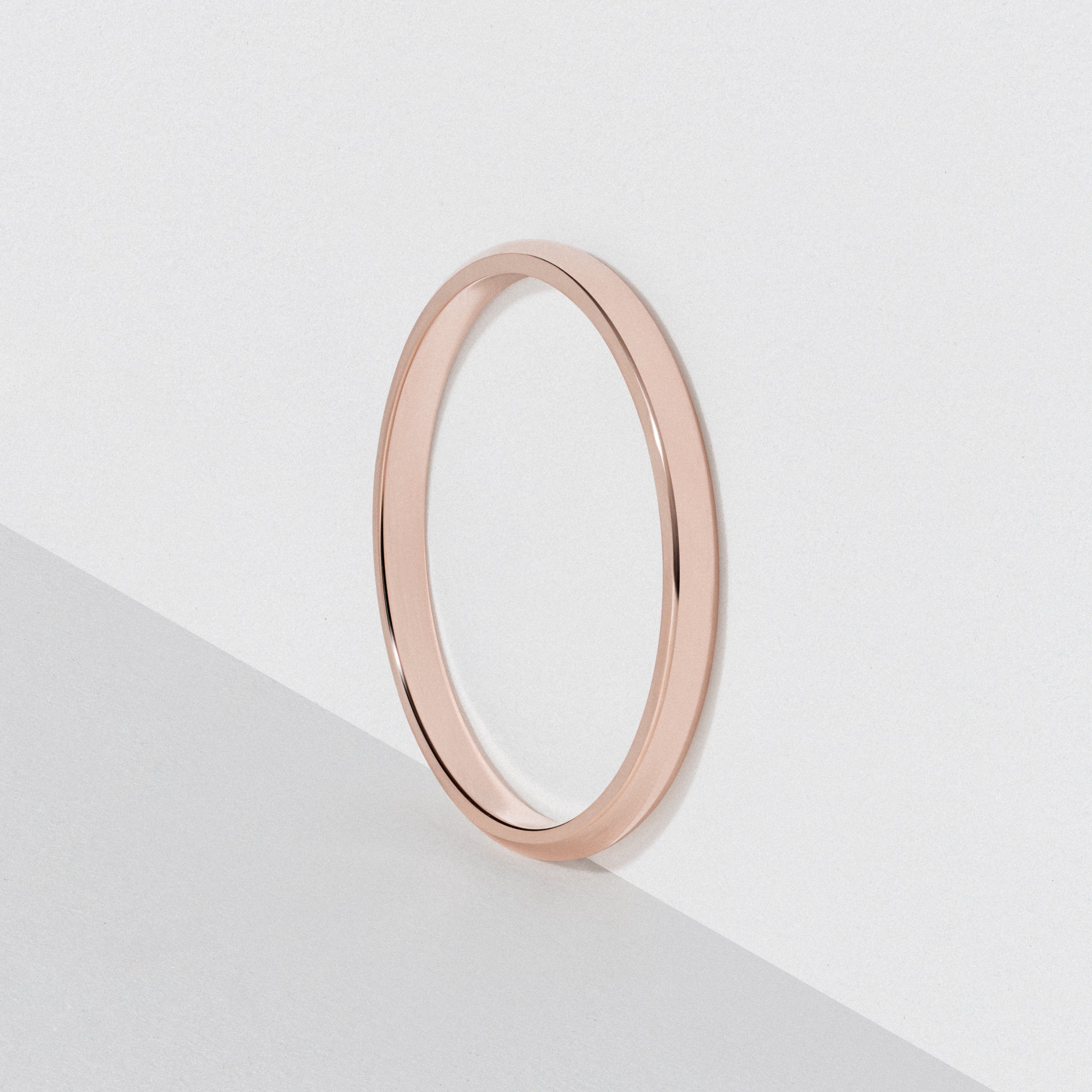 1.5 mm rose gold store wedding band