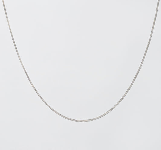 Sterling Silver Curb Chain - Polished 2.25mm
