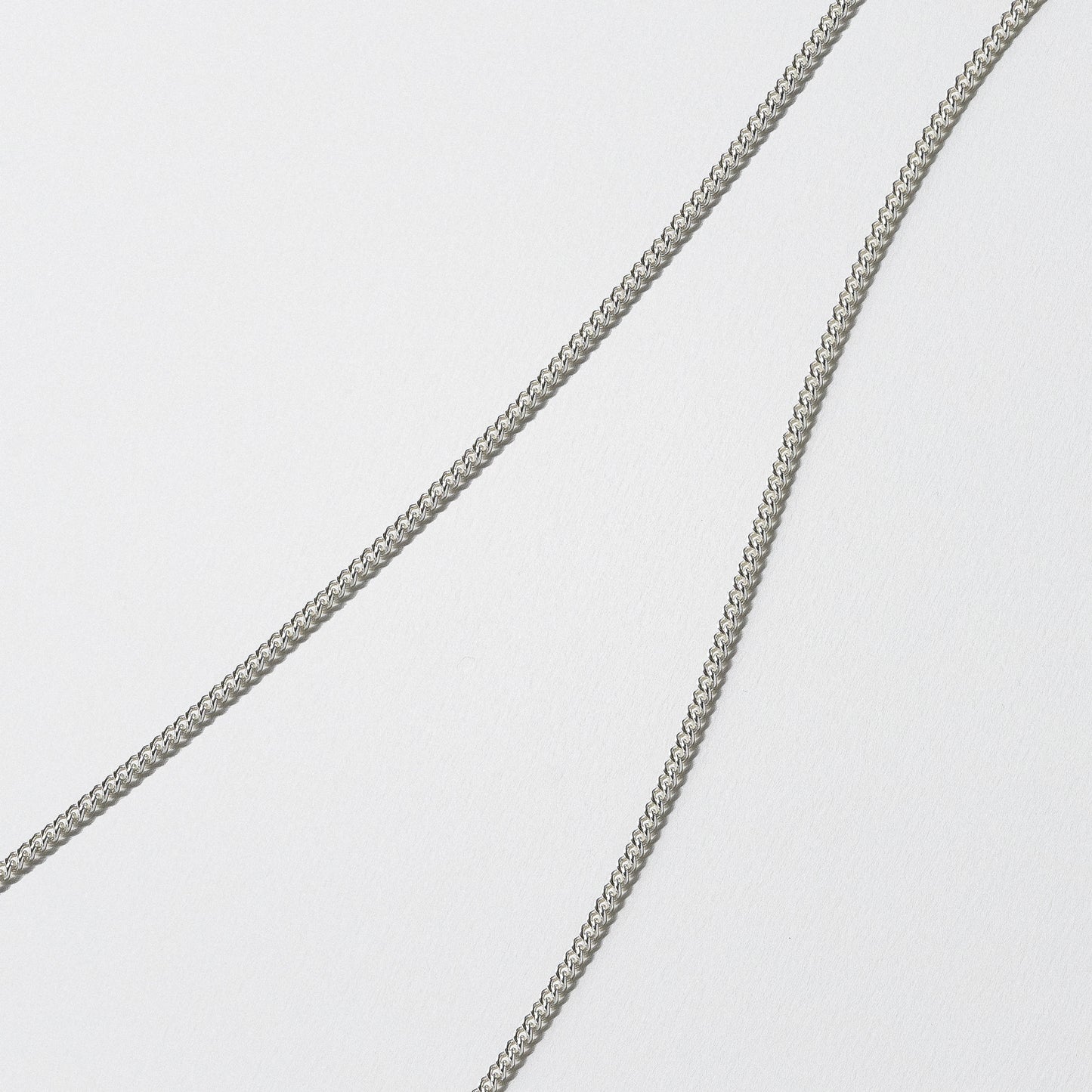 Sterling Silver Curb Chain - Polished 2.25mm
