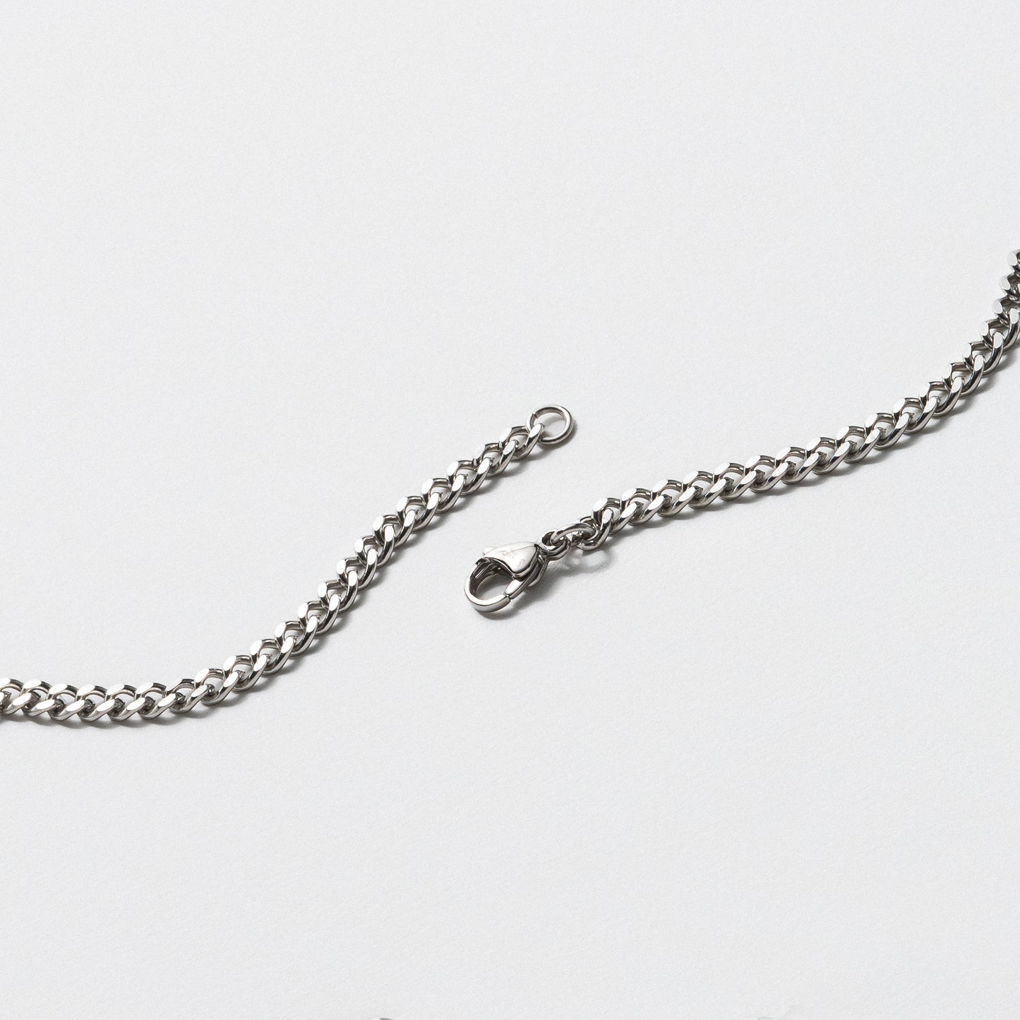 Stainless Steel Curb Chain - Polished 4.8mm