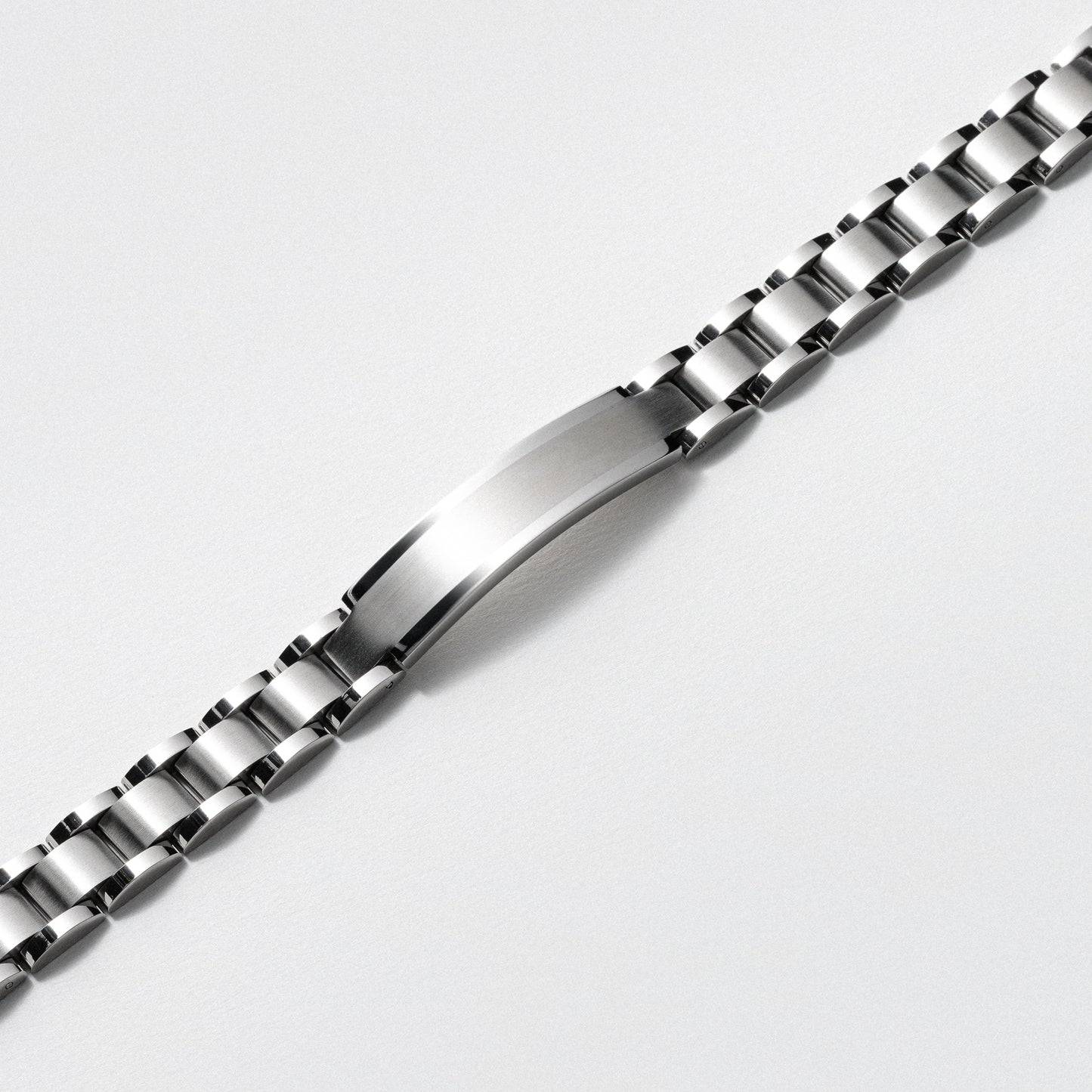 Stainless Steel ID Bracelet - Polished 11.7mm