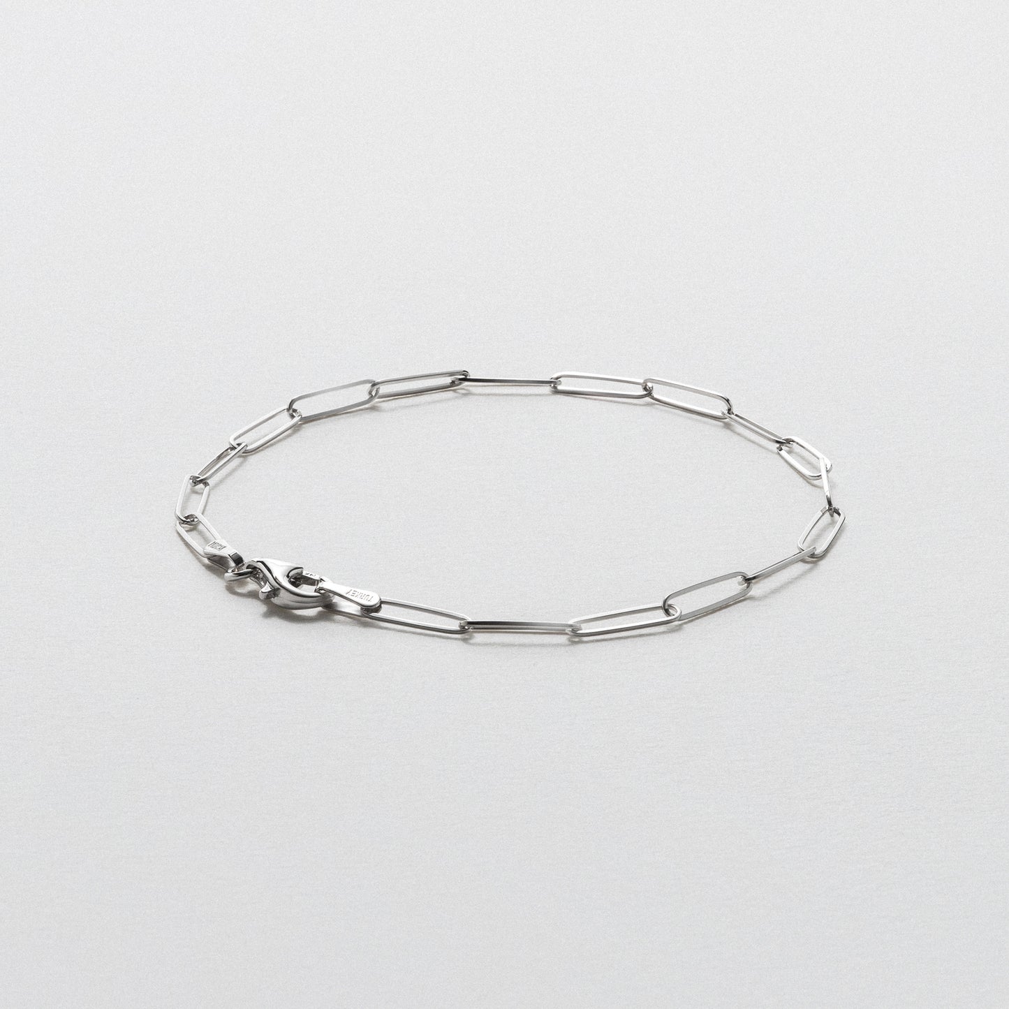 Sterling Silver Chain Link Bracelet - Polished 2.6mm