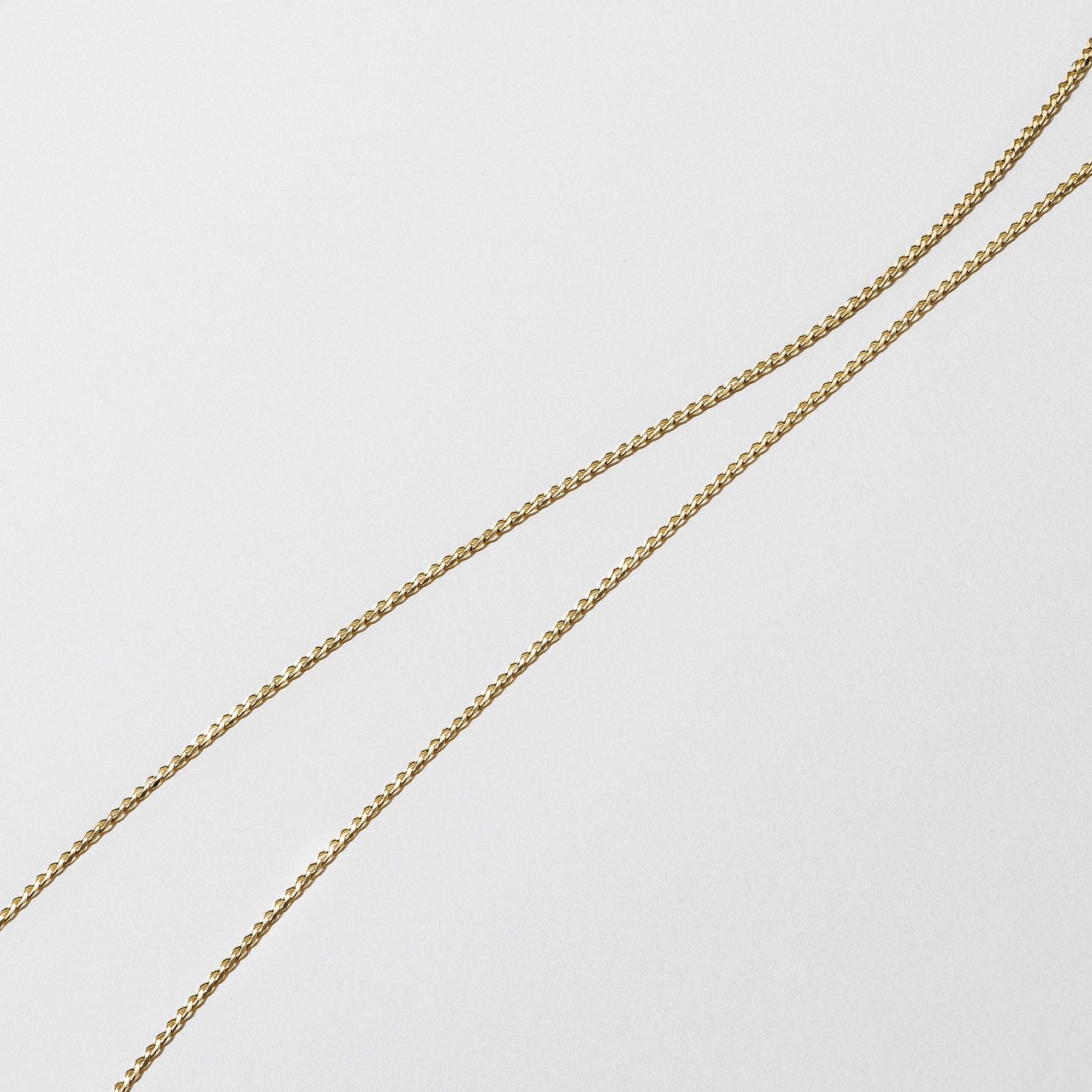 Yellow Gold Curb Chain - Polished 1.95mm
